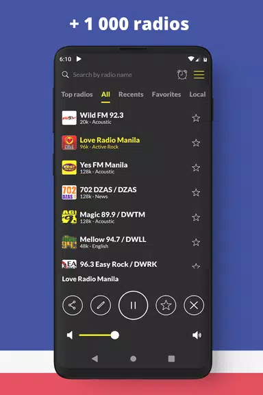 Radio Philippines FM online Ekran Görüntüsü 0