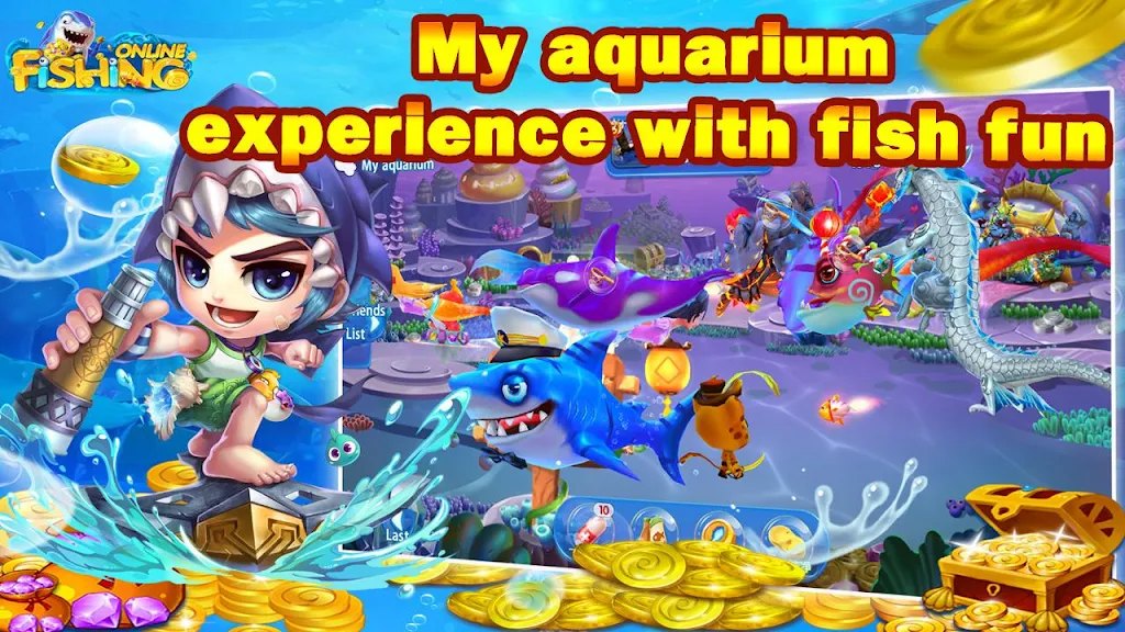 Fishing Online: Classic fish machine, free game 螢幕截圖 0