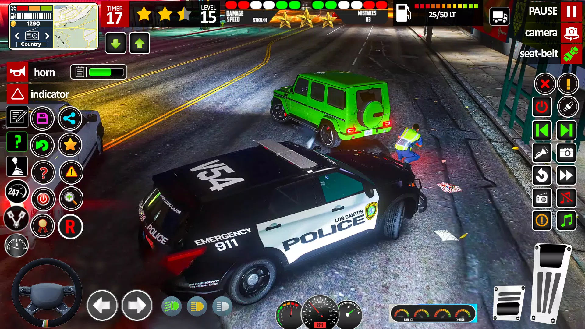 Car Chase Game Cop Simulator Zrzut ekranu 2