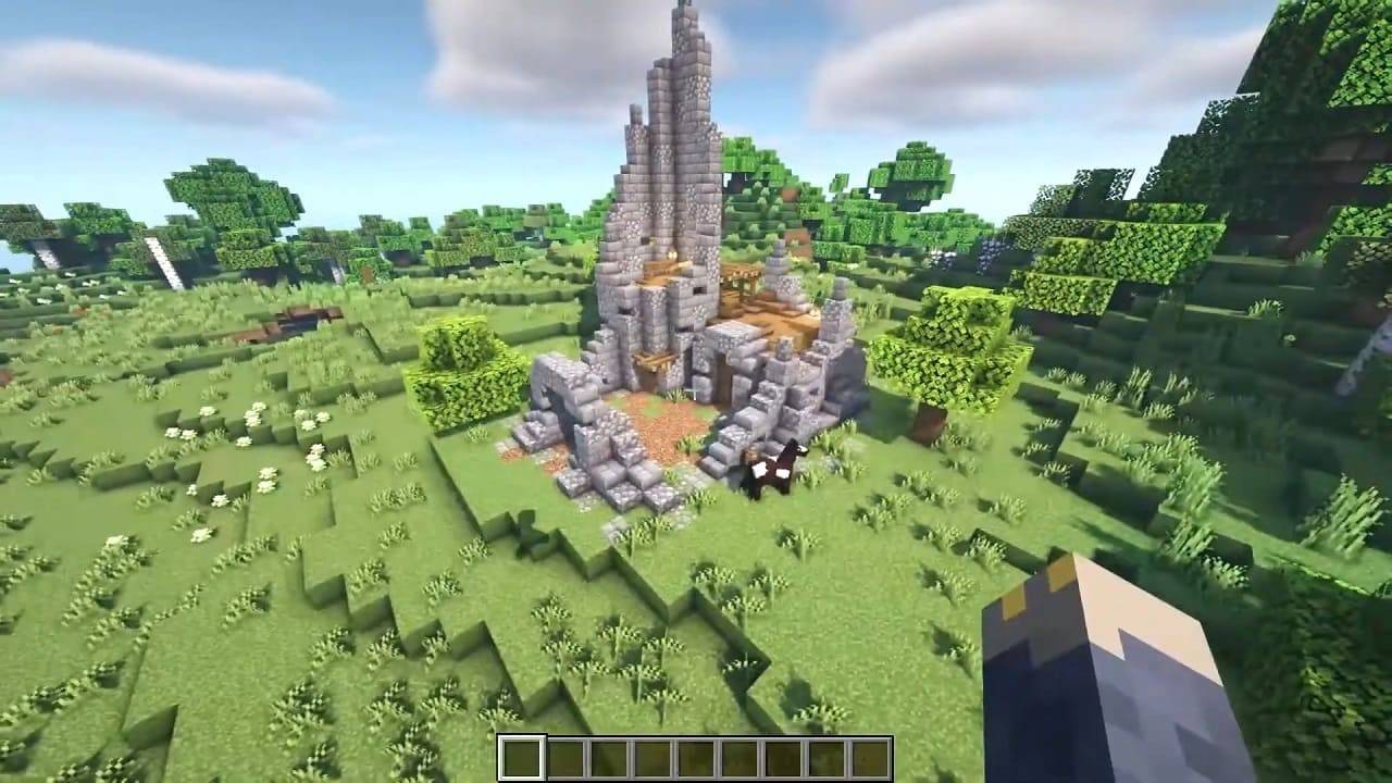 城堡廢墟Minecraft