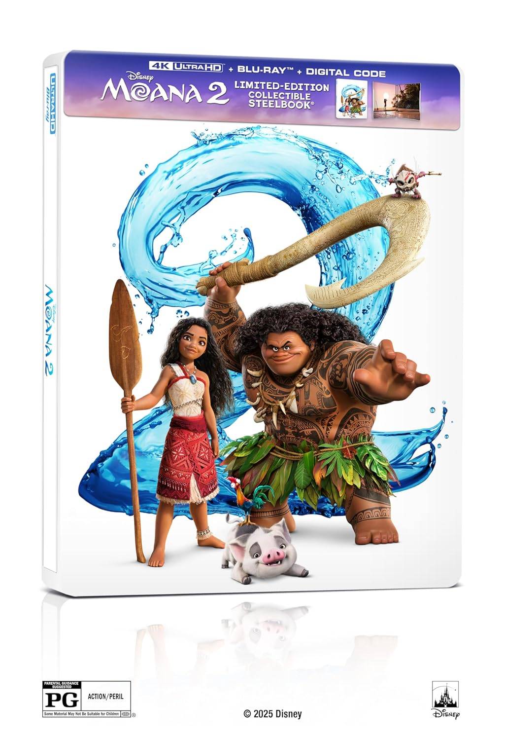 Moana 2的4K Steelbook现在可以预订