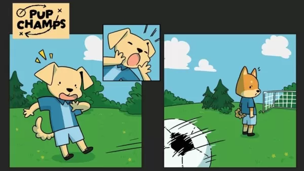 Football Game Fuses Puppies and Puzzles