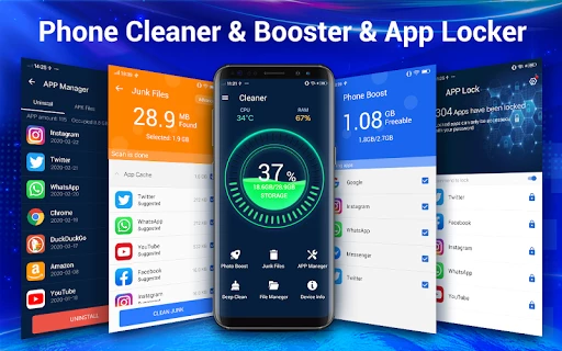 Cleaner - Phone Booster Tangkapan skrin 2