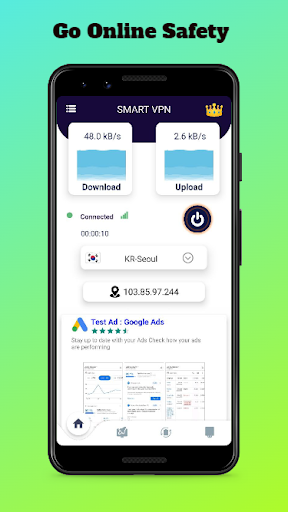 Smart VPN - Secure Fast Proxy ภาพหน้าจอ 1