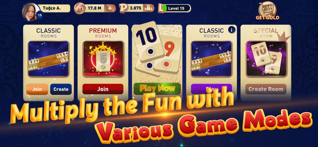 Okey Muhabbet 螢幕截圖 1