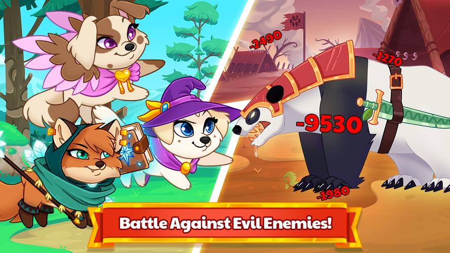 Dungeon Dogs Tangkapan skrin 3