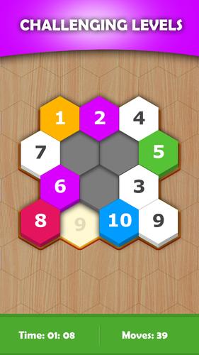 Hexa Sort Puzzle スクリーンショット 1