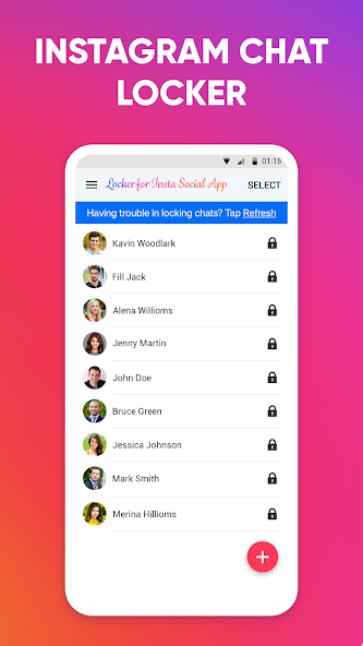Locker for Insta Social App Mod Zrzut ekranu 0