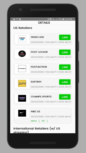 SOLE LINKS ภาพหน้าจอ 1