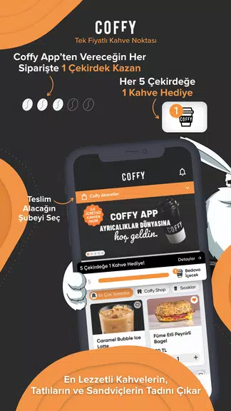 Coffy - Kahve Siparişi স্ক্রিনশট 2