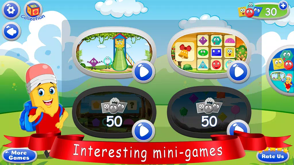 Learn shapes — kids games 螢幕截圖 3