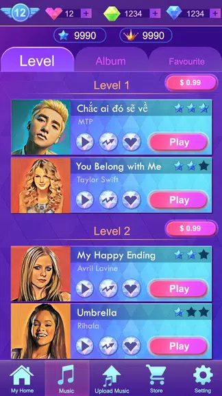Music Tiles: Music Games Tangkapan skrin 1