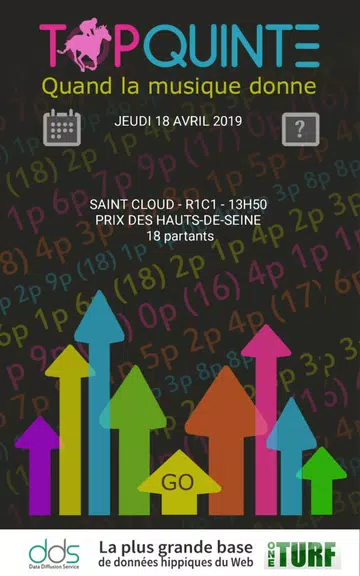 Top Quinté - Gagner avec la mu 螢幕截圖 0