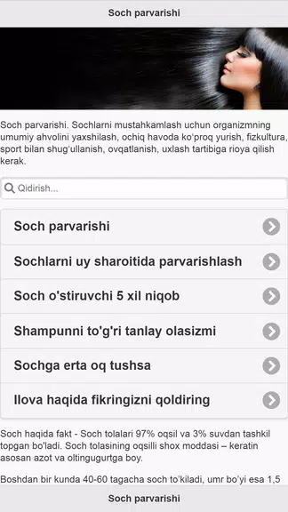 Schermata Soch Parvarishi - Sochingizni 0