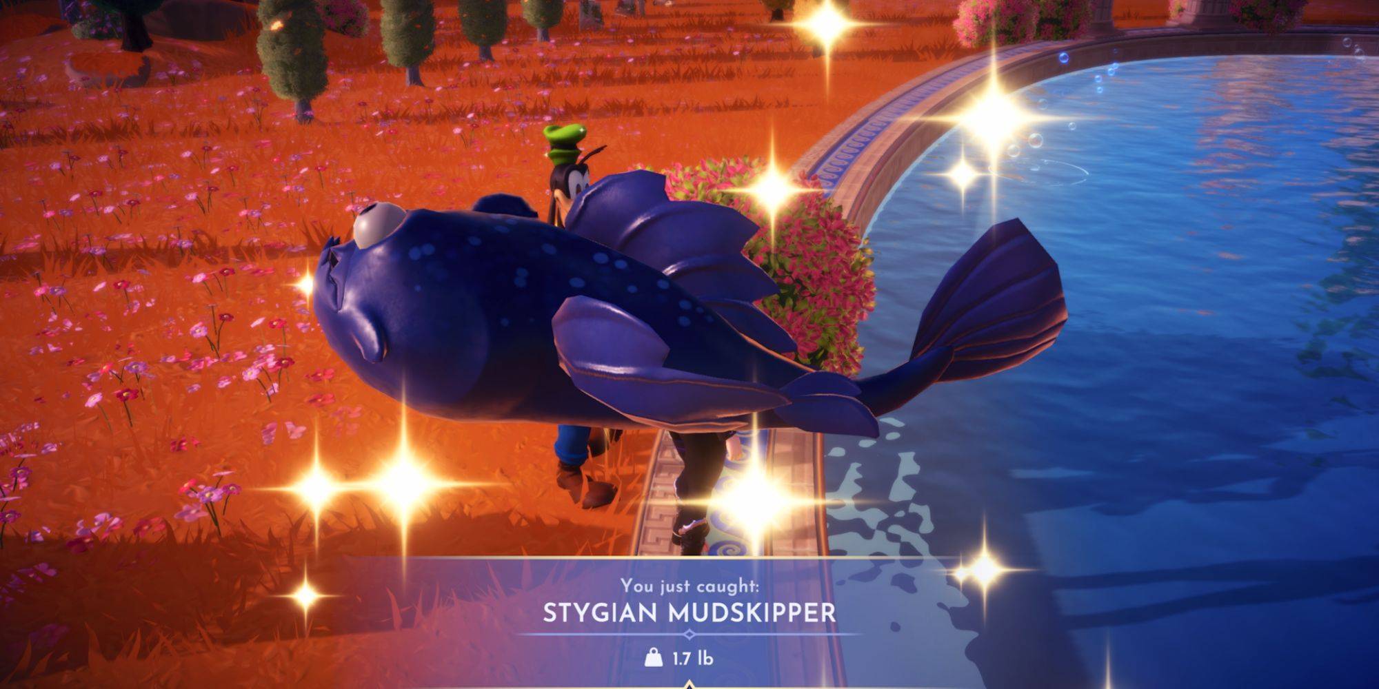 Stygian Mudskipper在迪士尼Dreamlight Valley中