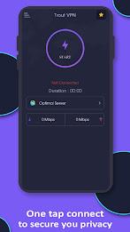 Trout vpn - Simple VPN Proxy Screenshot 2