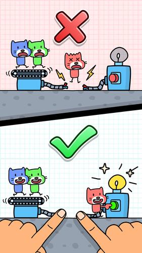 Brain cat: tricky puzzles スクリーンショット 1