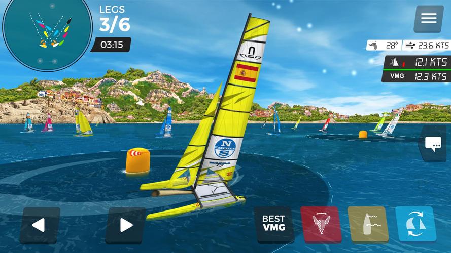 Virtual Regatta Inshore Ekran Görüntüsü 2