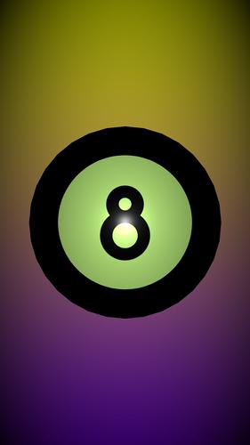 Magic 8 Ball Live Wallpaper 3D应用截图第3张