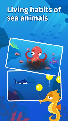 Sea Animals：DuDu Puzzle Games 螢幕截圖 2
