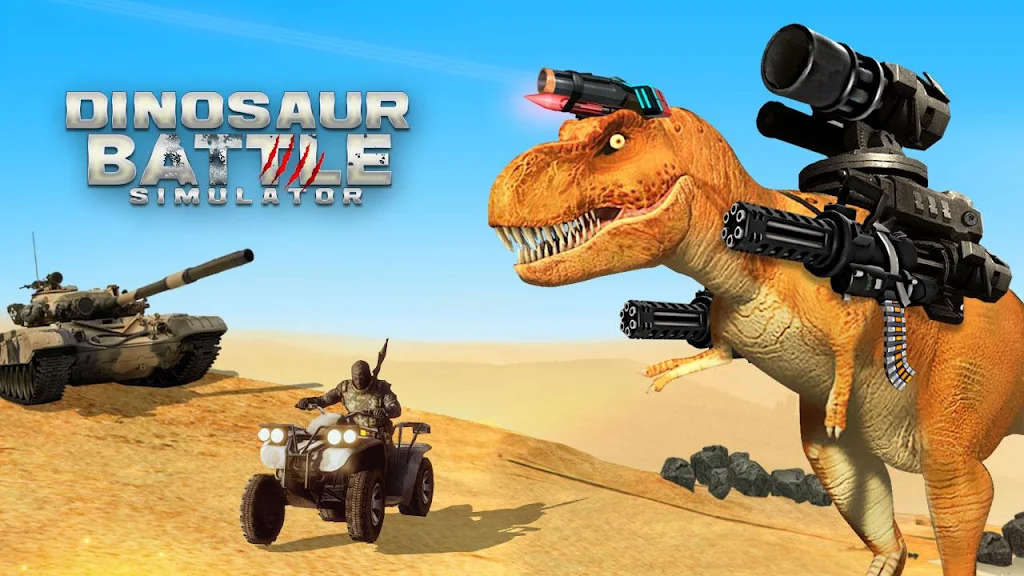 Dinosaur Battle Simulator Zrzut ekranu 0