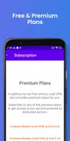 Leaf VPN: stable, unlimited Schermafbeelding 2