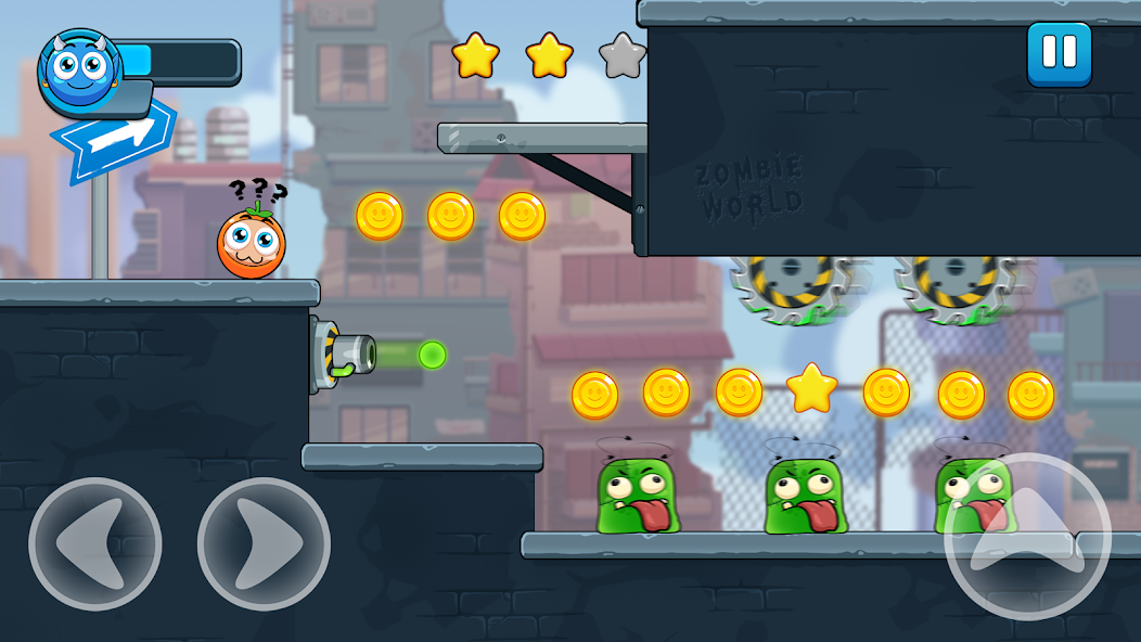 Ball Hero: Zombie city Mod Schermafbeelding 3