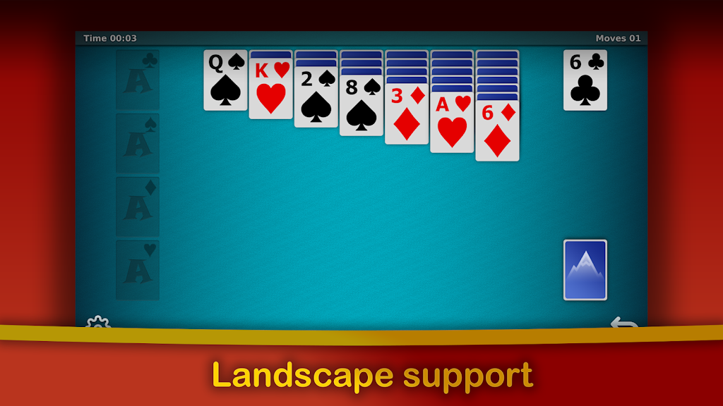 Klondike Solitaire - Free 螢幕截圖 2