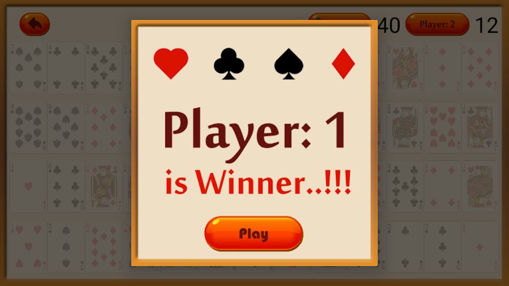 Playing Cards Matching Game - Memory booster game Tangkapan skrin 3
