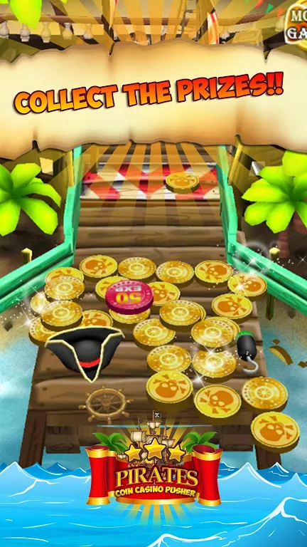 Pirates Coin Casino Pusher 螢幕截圖 2