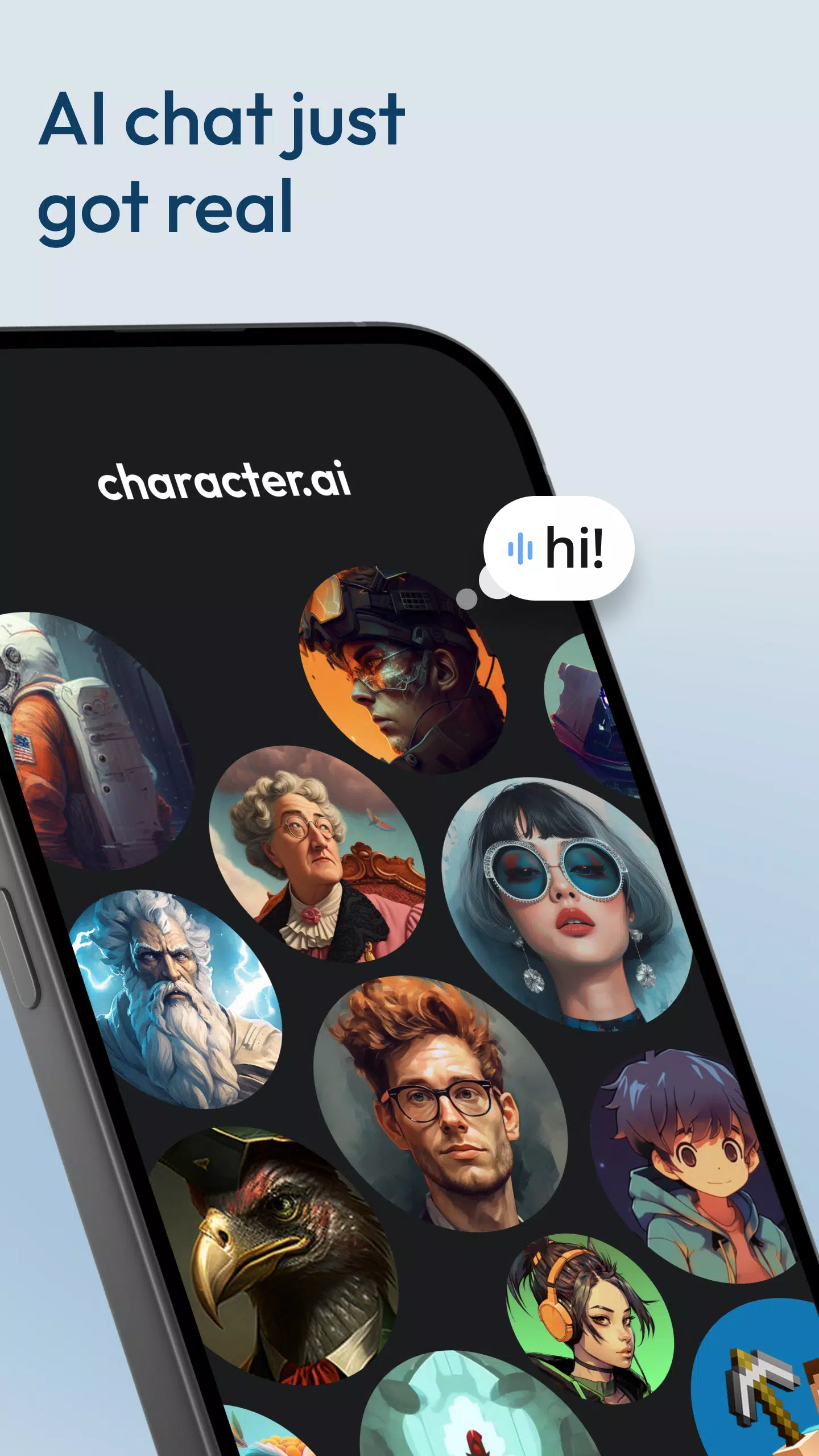 Character AI: Chat, Talk, Text Captura de tela 0