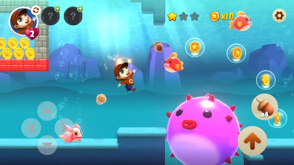 Super Run Adventure: Go Jungle Zrzut ekranu 0