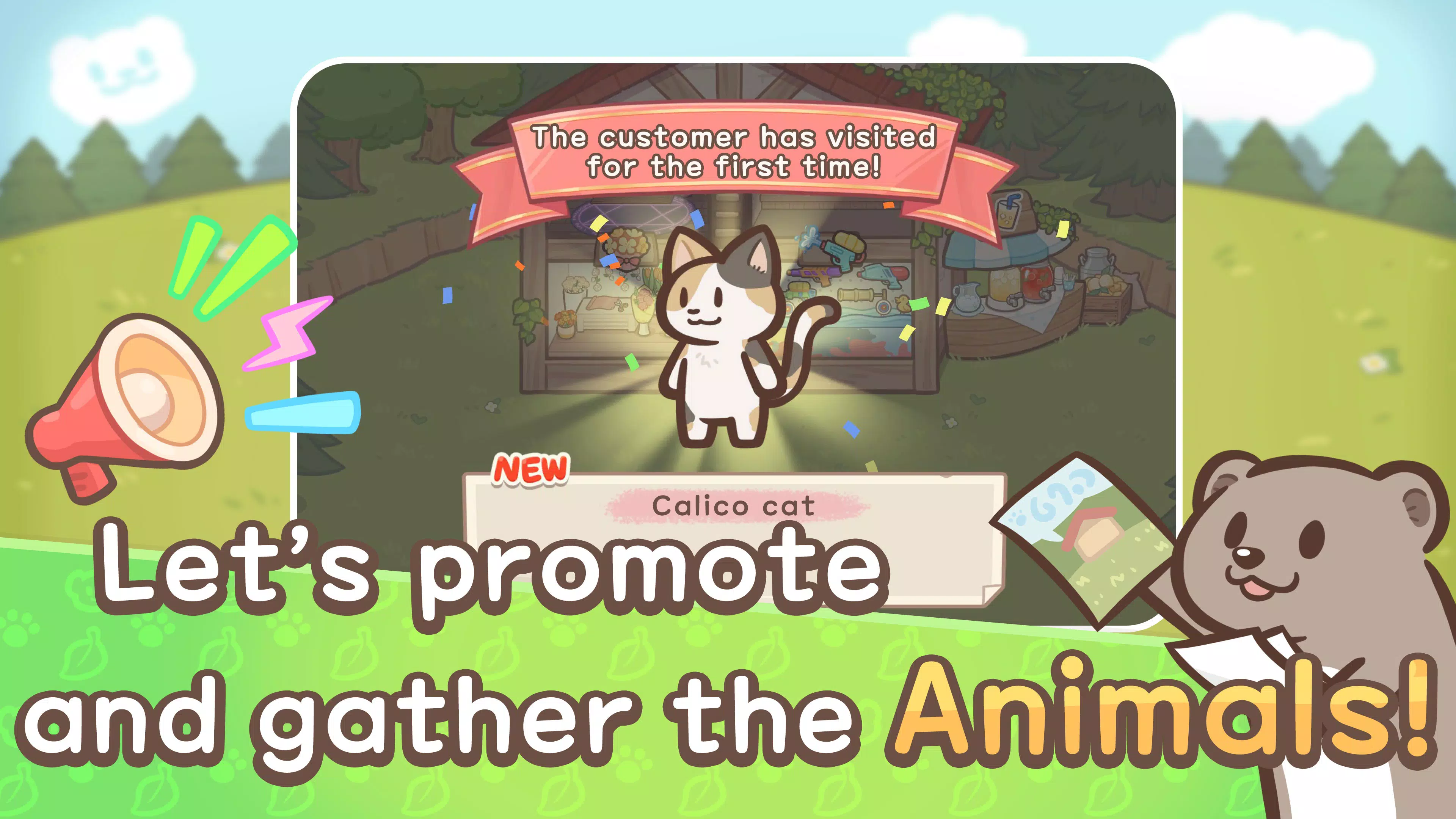 Welcome! Otter Town: cute game Screenshot 3