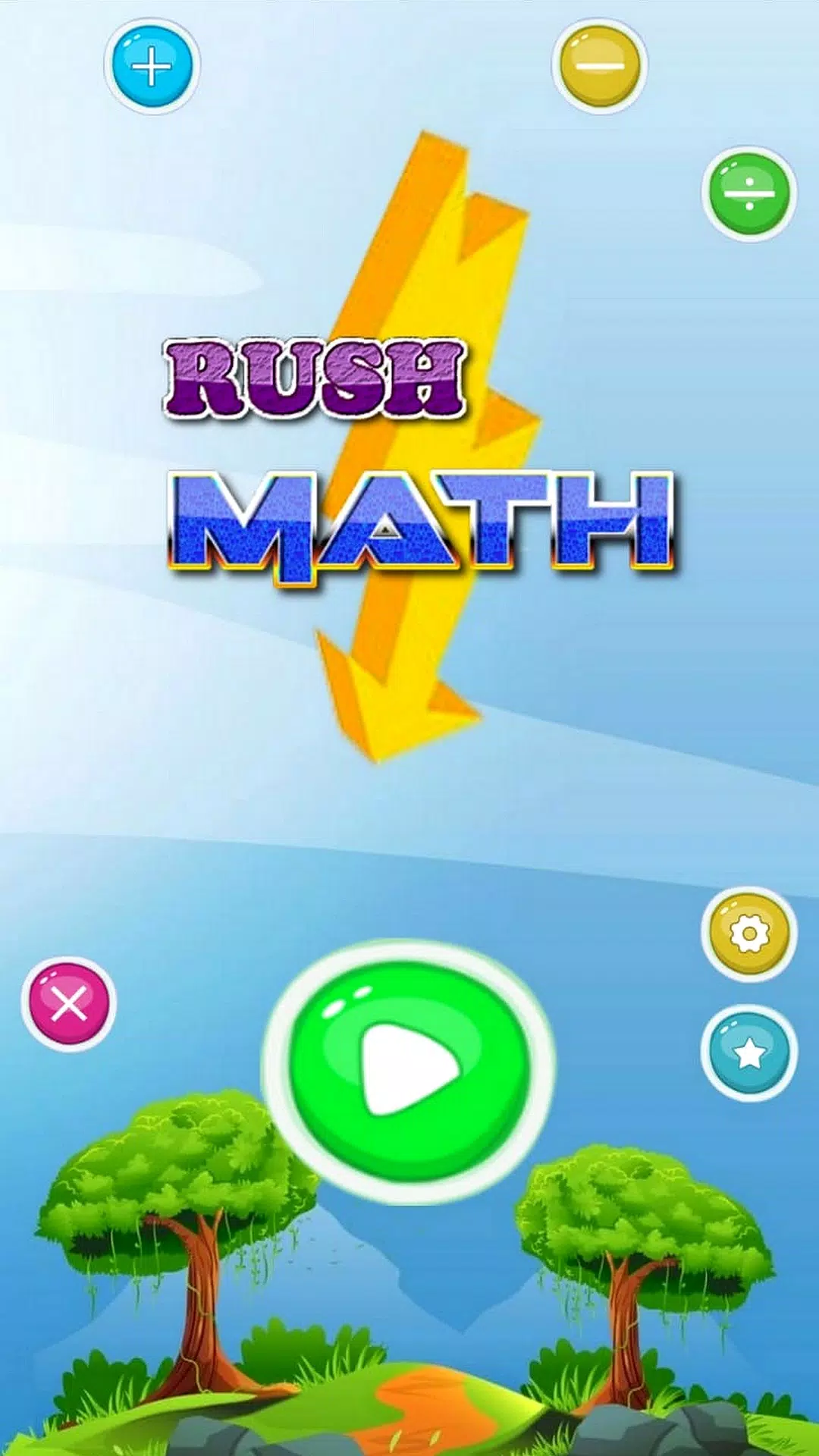 Math Rush ဖန်သားပြင်ဓာတ်ပုံ 0