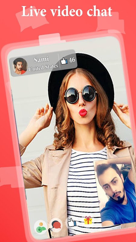 LightC - Meet People via video chat for free Screenshot 2