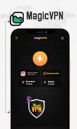 Magic VPN – VPN Fast & Secure Capture d'écran 0