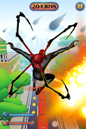 Spider Hero man Endless runner Zrzut ekranu 0