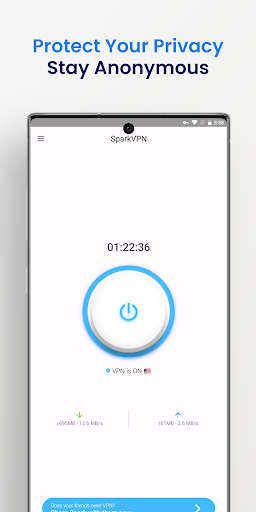 Spark VPN : Fast Secure VPN Capture d'écran 2