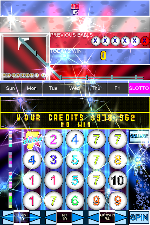 Slotto Balls™ Lottery Fruit Machine Ekran Görüntüsü 0