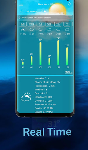 Weather and Radar Live 螢幕截圖 0