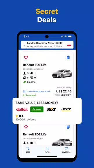 EconomyBookings Car Rental 螢幕截圖 3