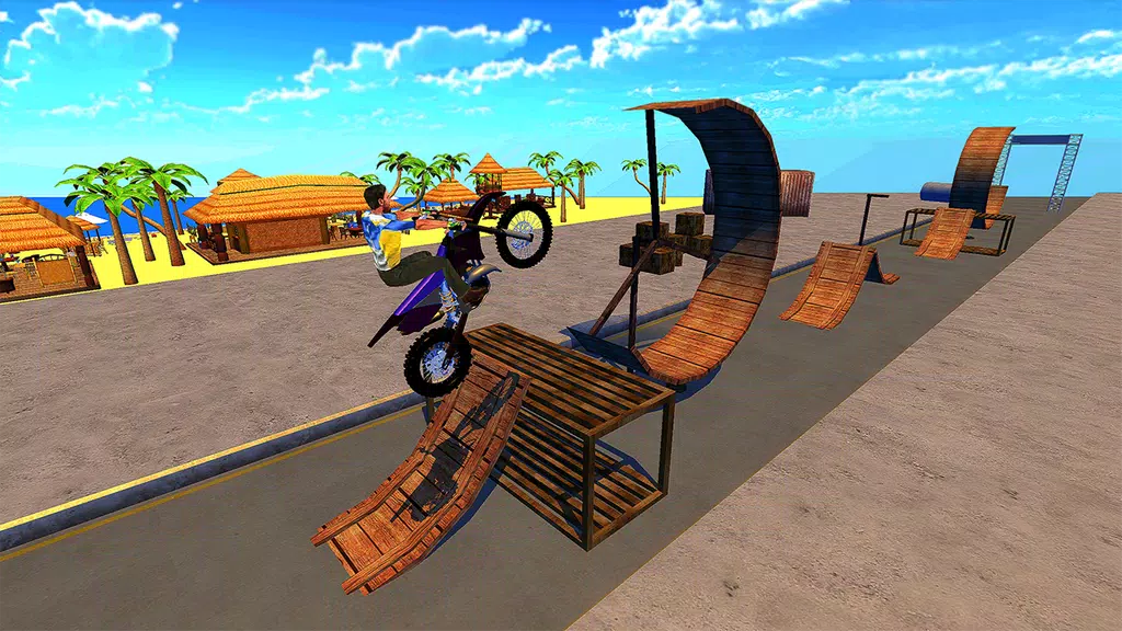 Racing Bike Stunts & Ramp Riding 螢幕截圖 0