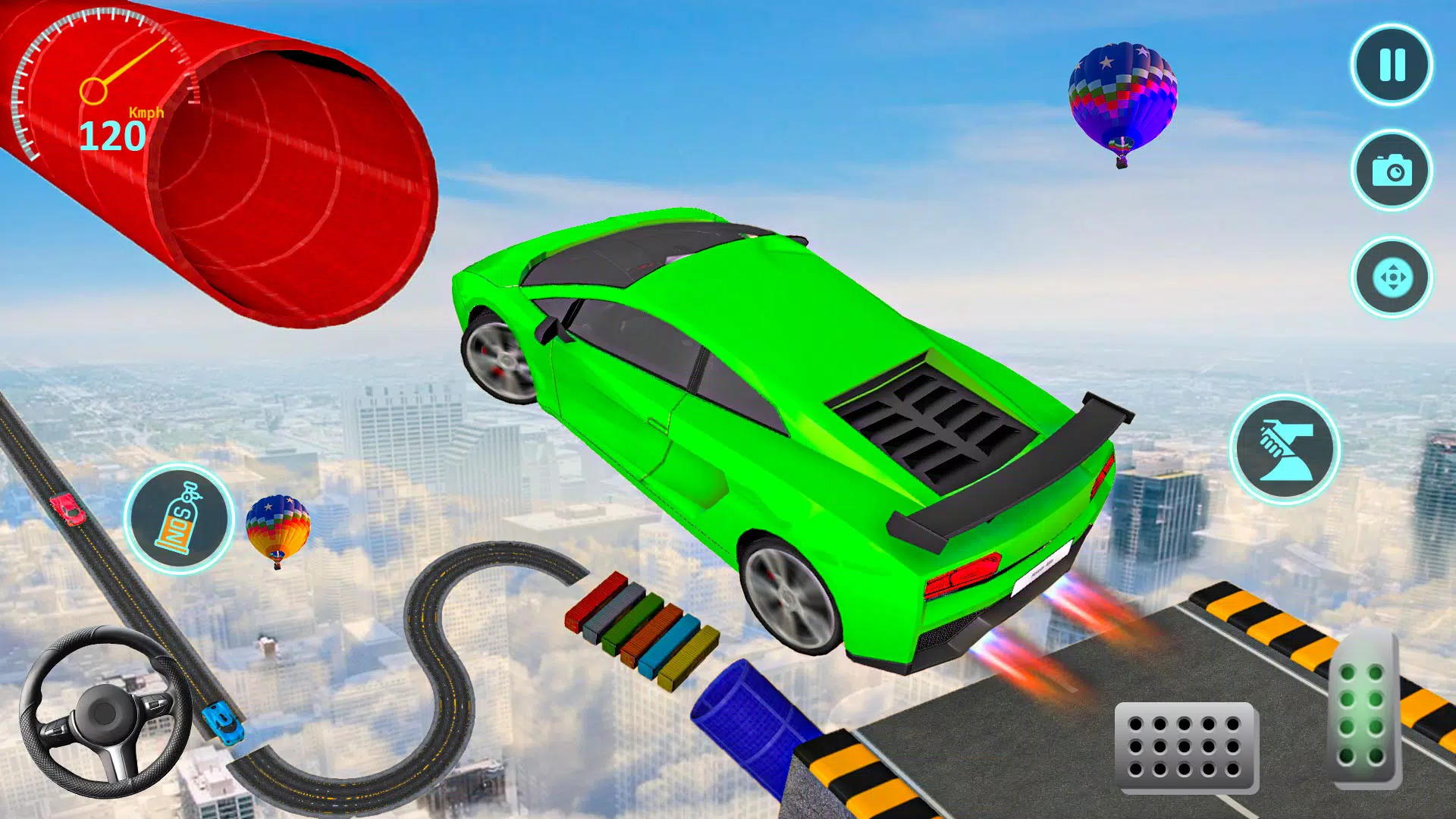 Real Car Stunt Game - GT Cars ဖန်သားပြင်ဓာတ်ပုံ 3