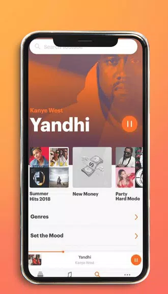 Musi Music Streaming Simple Overview Tangkapan skrin 1