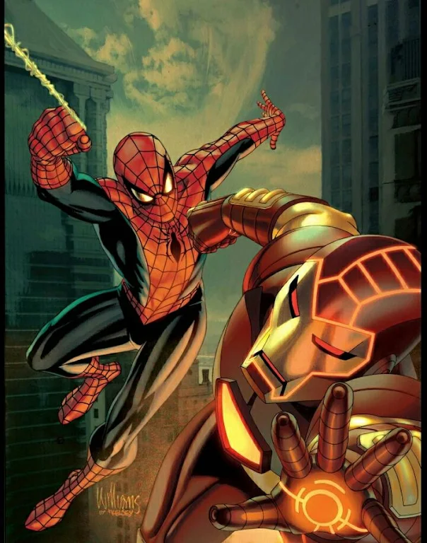 Spiderman vs Iron Man 3D Adventures 螢幕截圖 1