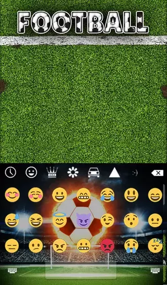 Football Keyboard & Wallpaper Ảnh chụp màn hình 3