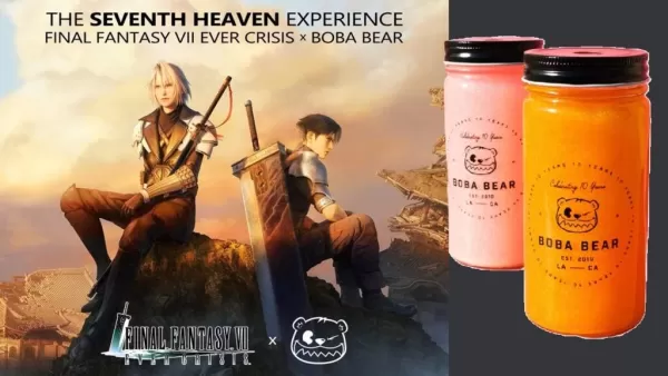 Final Fantasy VII y Boba Bear celebran evento de aniversario