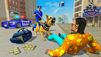 US Police Dog Crime Chase Game স্ক্রিনশট 1