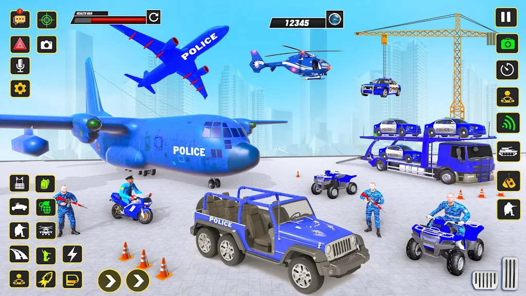 Police Car transporter Game 3D应用截图第1张