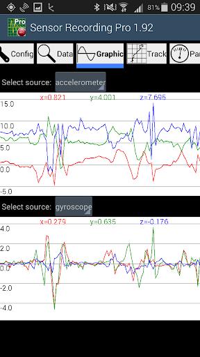 Sensor Recording Lite Zrzut ekranu 3